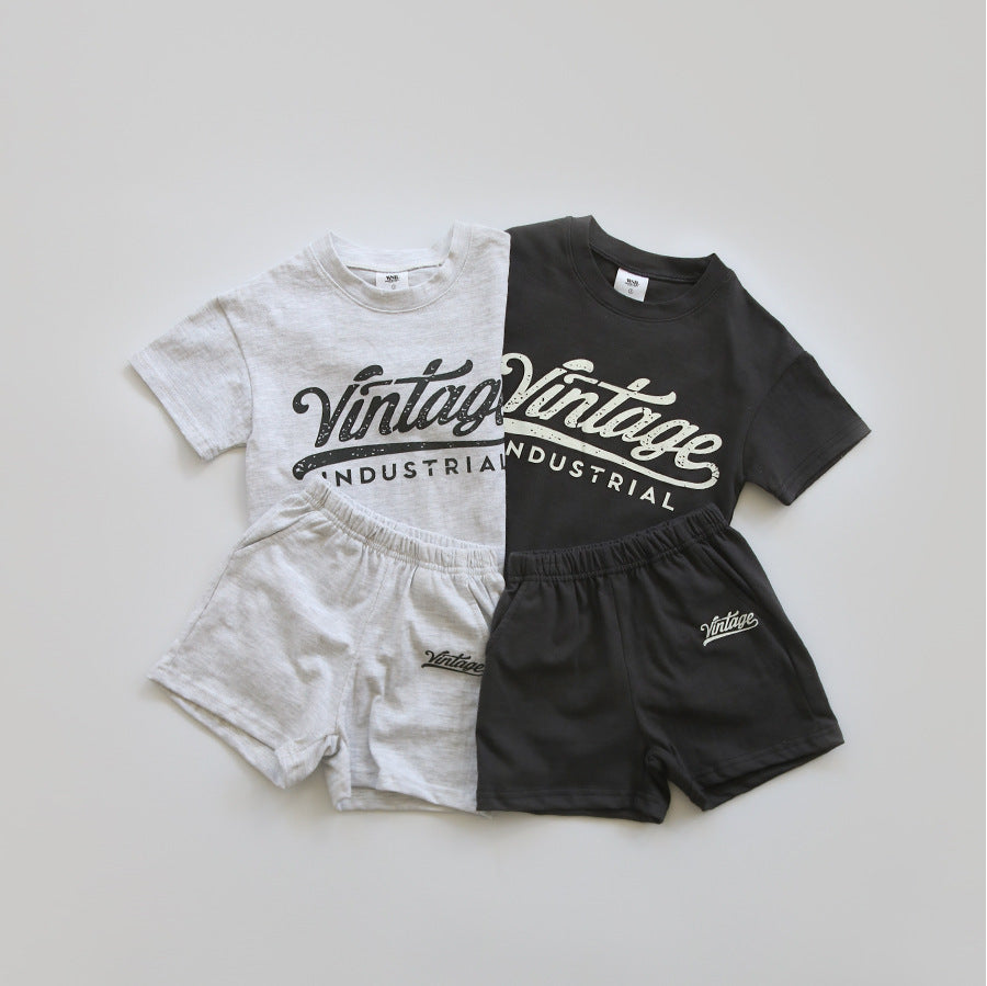 Conjunto de Algodón con Estampado para Niño — Fresco, Suave y con Estilo
